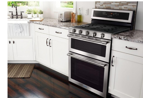 Maytag MGT8800FZ 30-INCH WIDE DOUBLE OVEN GAS RANGE WITH TRUE CONVECTION - 6.0 CU. FT.